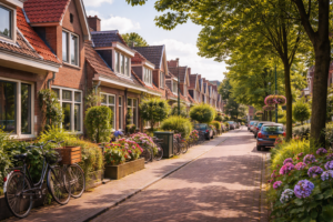 Woonwijk in Nederland